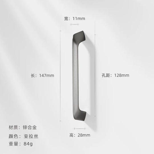 Modern Zinc Alloy Cabinet Handles – Kitchen Drawer Knobs