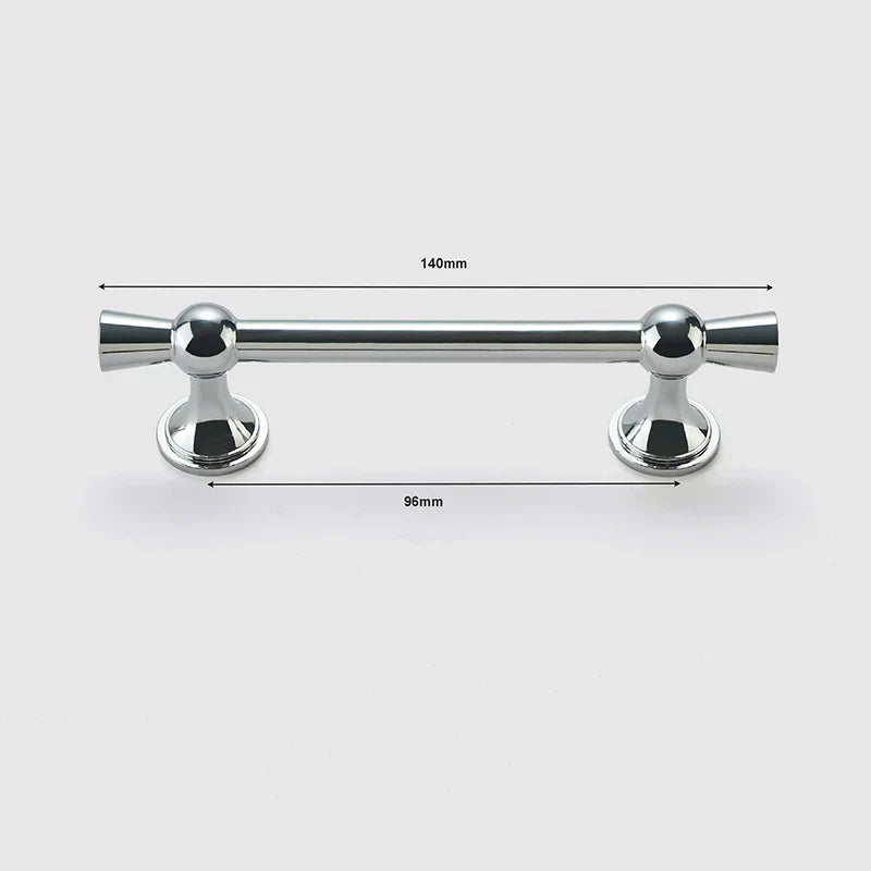 Polished Gold and Silver T-Bar Cabinet Handles – Modern Pulls for Furniture (55–220mm)