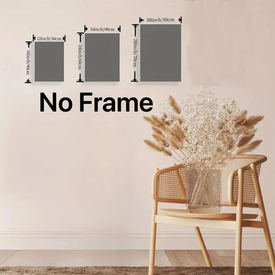 Misty Forest Landscape Canvas Wall Art Set of 3