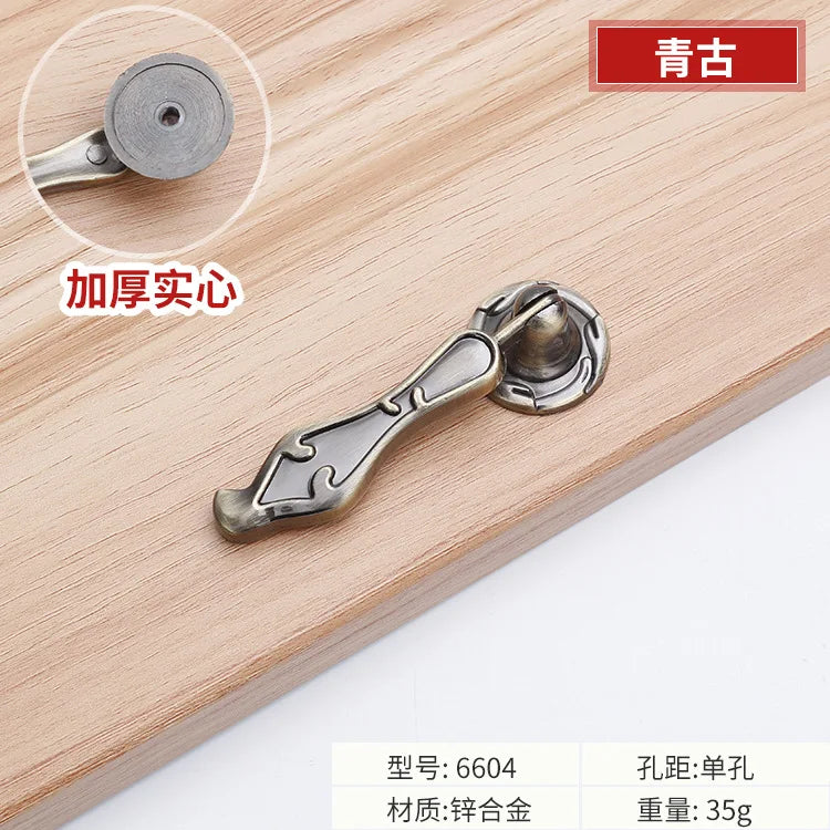 Antique Bronze Cabinet Handles – Vintage Zinc Alloy Drawer Pulls