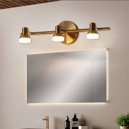 Modern LED Wall Light Multi-Head Mirror Lamp for Bathroom & Bedroom
