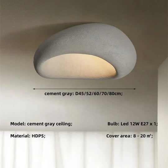 Modern LED Ceiling Light Nordic Bedroom Living Room Minimalist Lamp
