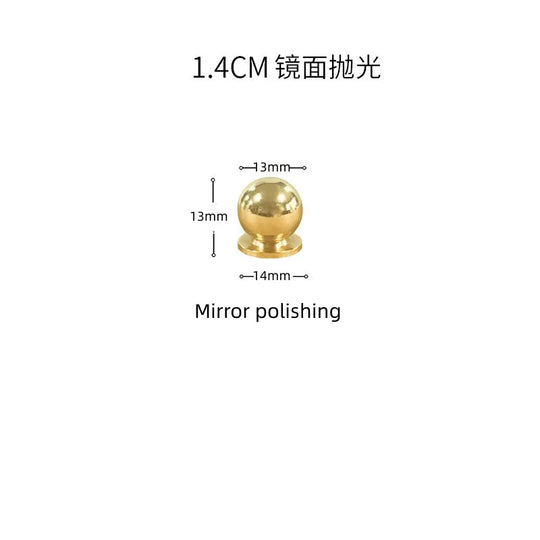 Brass Angel Cabinet Handles – Vintage Gold Knobs for Furniture