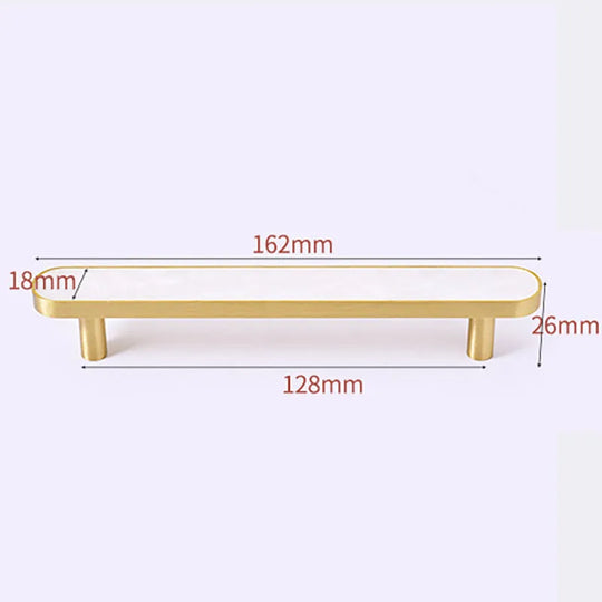 Brass and Acrylic Cabinet Handles – Colorful European Pulls for Wardrobes and Furniture