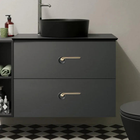 Modern Minimalist Zinc Alloy Handles – Invisible Embedded Cabinet Pulls