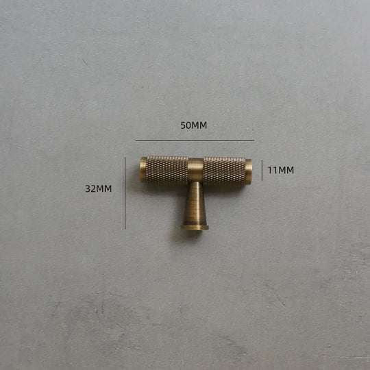 Solid Bronze Cabinet Handles – Antique Brass Wardrobe Bars and Drawer Pulls (20mm-500mm)