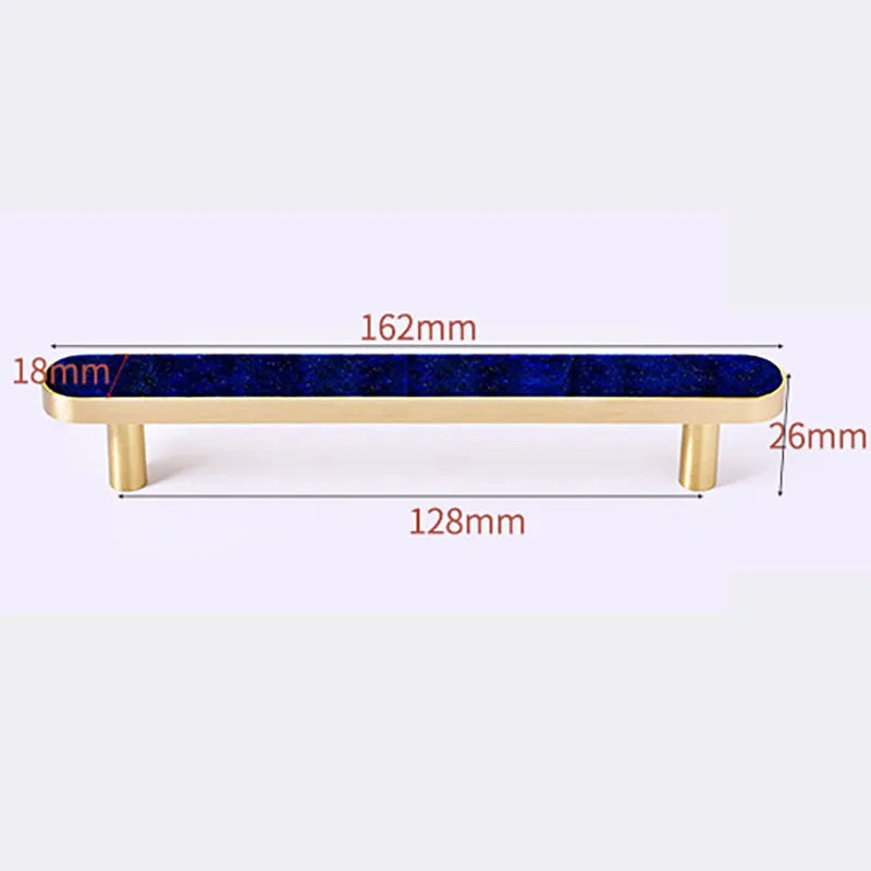 Brass and Acrylic Cabinet Handles – Colorful European Pulls for Wardrobes and Furniture