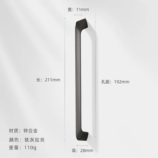 Modern Zinc Alloy Cabinet Handles – Kitchen Drawer Knobs