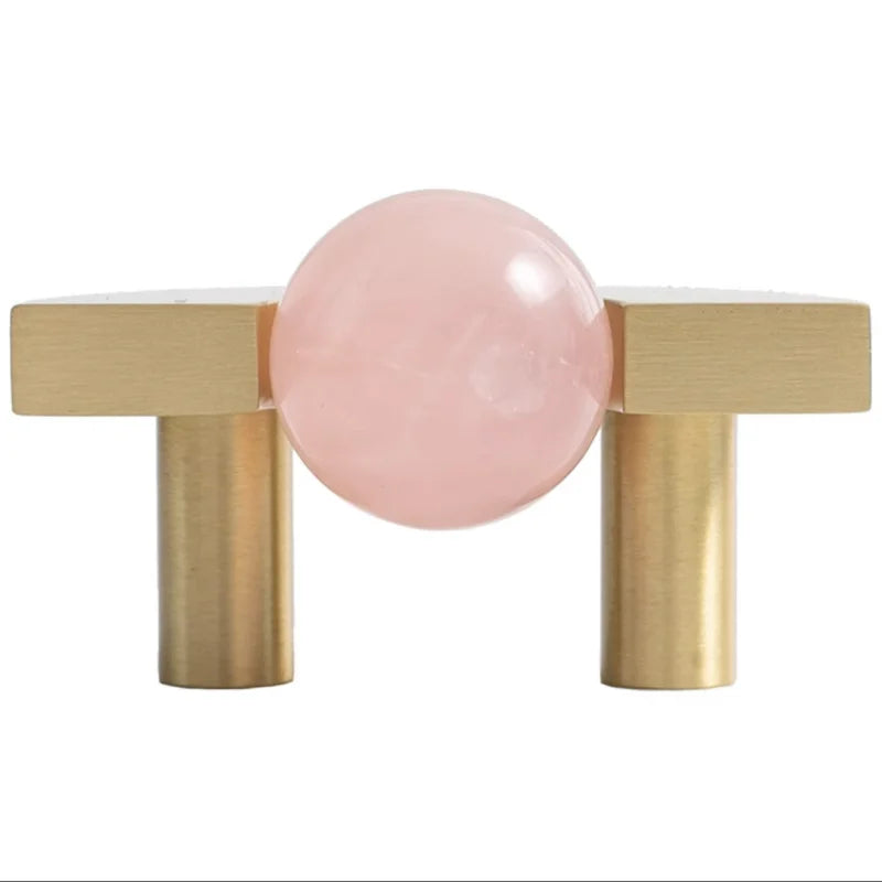 Brass & Acrylic Cabinet Handles and Knobs – Elegant Furniture Pulls