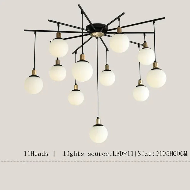 Creative Nordic LED Pendant Chandelier for Living Room