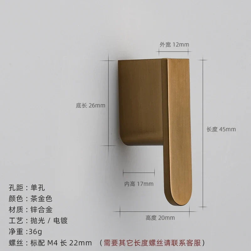 Luxury Zinc Alloy Cabinet Handles – Modern Drawer Pulls