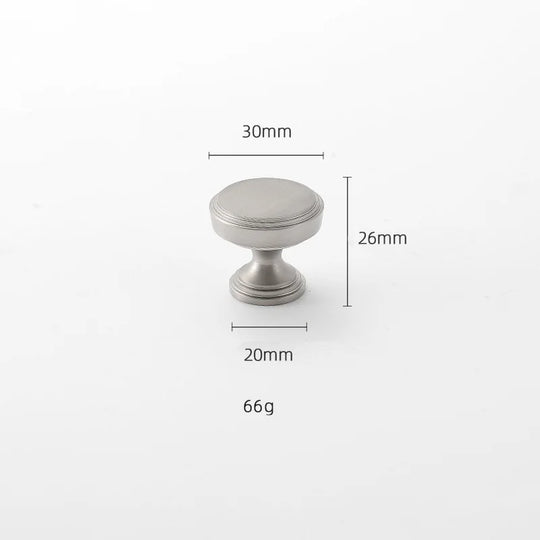 Brushed Nickel Brass Furniture Handles – Matte Silver Pulls and Bars for Cabinets and Drawers