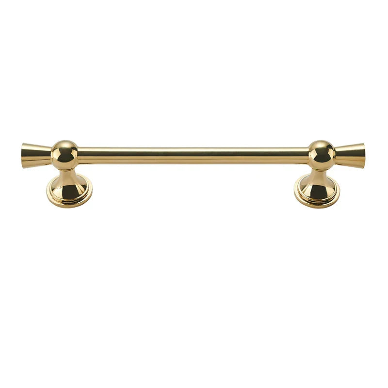 Polished Gold and Silver T-Bar Cabinet Handles – Modern Pulls for Furniture (55–220mm)