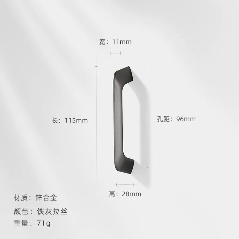 Modern Zinc Alloy Cabinet Handles – Kitchen Drawer Knobs