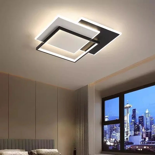 Modern Minimalist Ultra-Bright LED Ceiling Light for Living & Bedroom