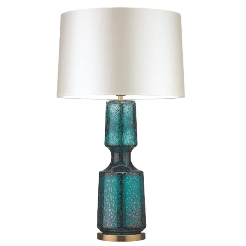 Postmodern Minimalist Glass Art Desk Lamp for Bedroom & Living Room