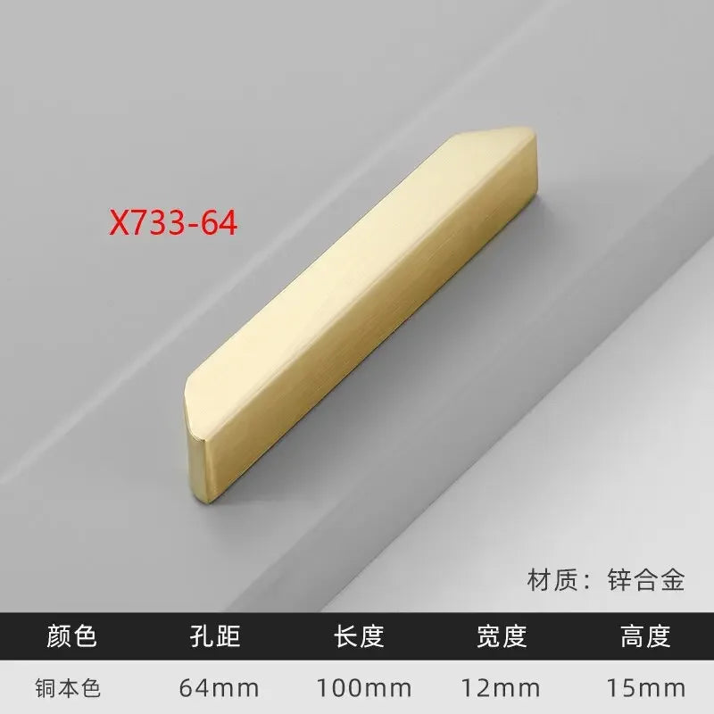 Modern Gold Kitchen Cupboard Handles – Decorative Chinese-Style Knobs