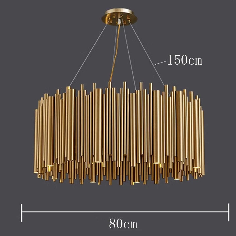 Modern LED Pendant Chandelier for Living & Dining Room
