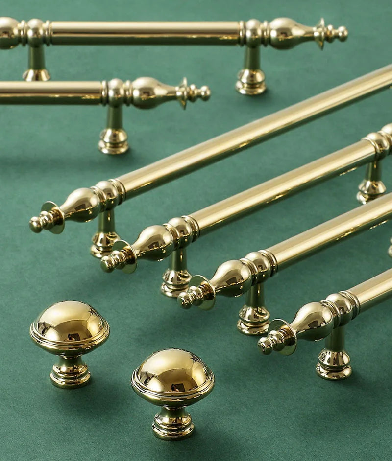 Modern Chrome & Polished Gold Brass Furniture Handles and Knobs – Cabinets & Wardrobes