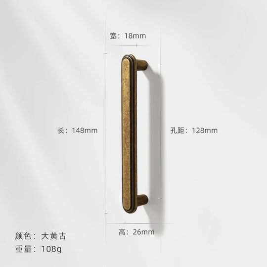 Antique Wardrobe Cabinet Handles – Retro Zinc Alloy Pulls and Knobs for Furniture