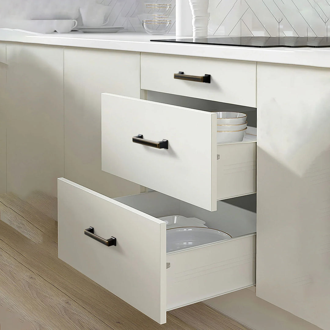 Light Luxury Bronze Cabinet Handles – Modern Drawer Pulls