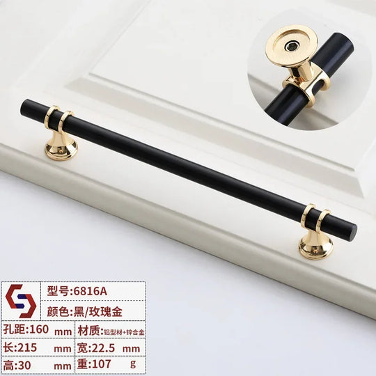Modern T-Bar Cabinet Handles – Sleek Decorative Furniture Pulls
