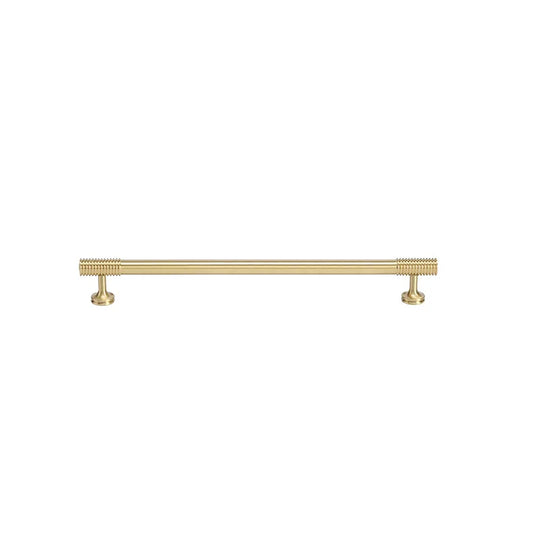 Spiral Deco Brass Furniture Handles – Modern Pulls for Cabinets and Wardrobes