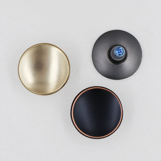 Modern Round Zinc Alloy Knob – Minimalist Furniture Pull