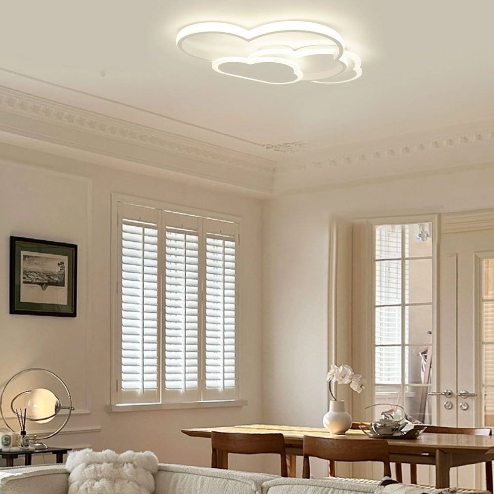 Cloud Shape LED Ceiling Light Modern Acrylic Lamp for Bedroom Kids