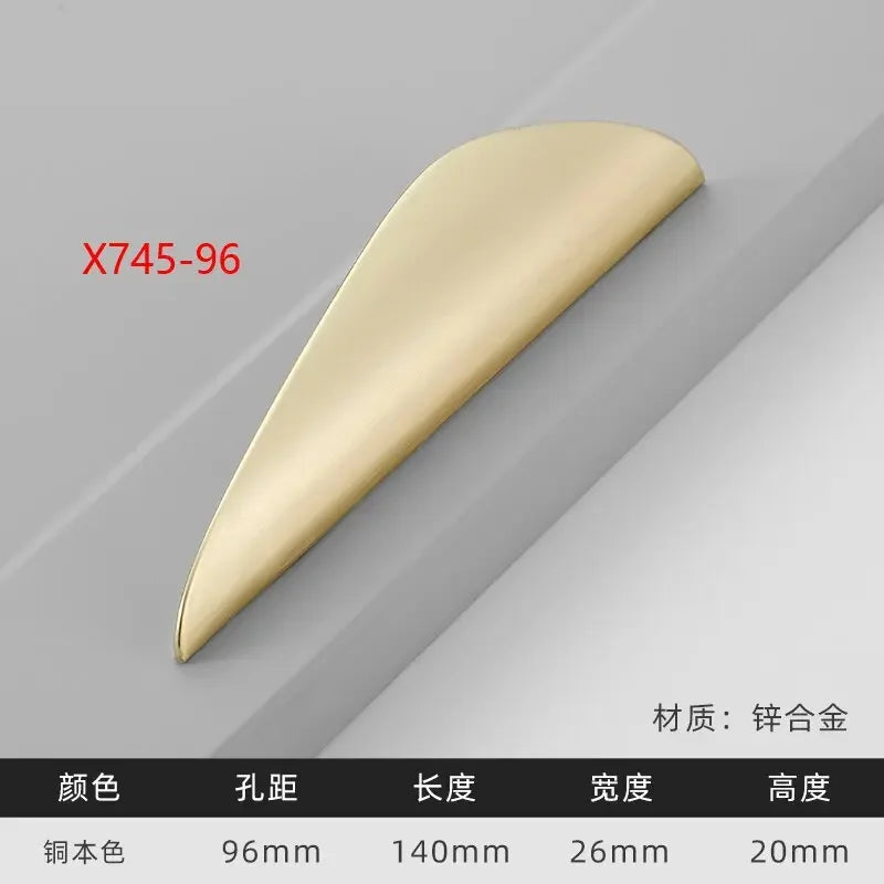 Modern Gold Kitchen Cupboard Handles – Decorative Chinese-Style Knobs