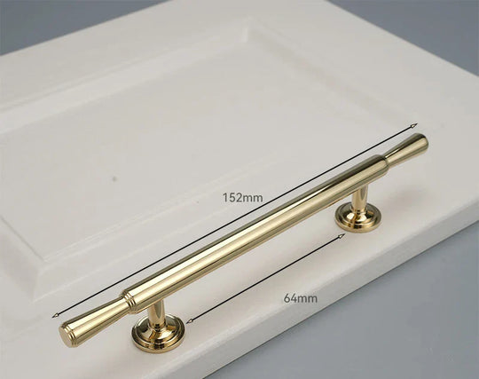 Chrome and Polished Gold Brass Furniture Handles – Modern Pulls and Knobs for Cabinets and Wardrobes