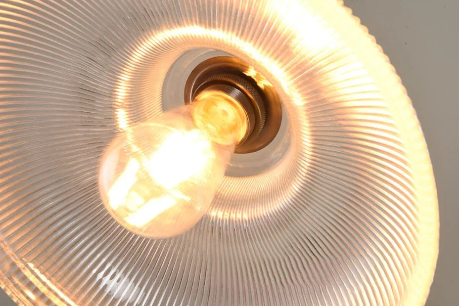 Elora – American Vintage Glass Pendant Light for Living Room, Dining, Bar, and Café