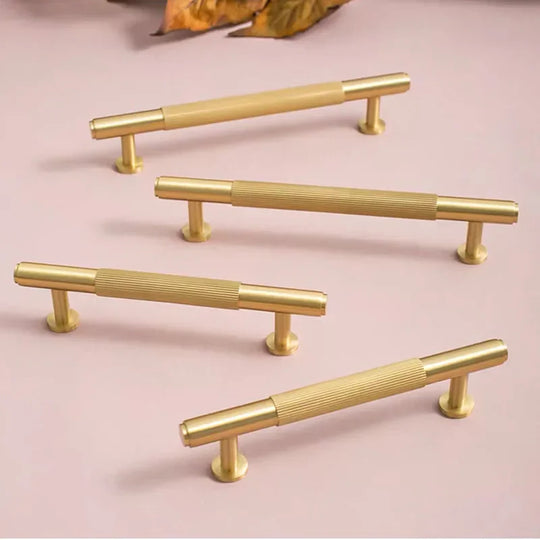 American Style Brass Cabinet Handles – Light Luxury Door Pulls for Furniture