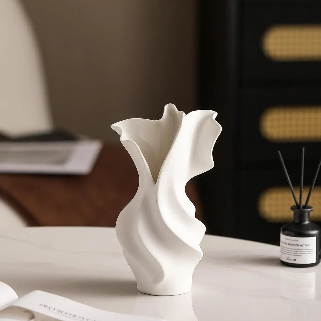 Creative Irregular Shape Ceramic Vase