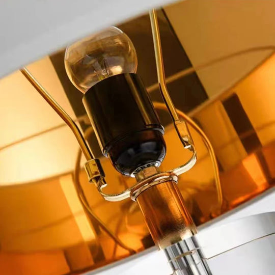 Modern Luxury Crystal Glass Table Lamp for Bedroom & Living Room