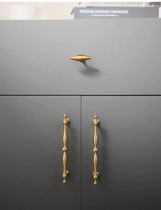 New Brass Cabinet Handles – Modern T-Bar Pulls and Knobs for Furniture