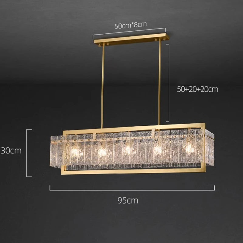 Modern Home Decor LED Pendant Chandelier – Elegant Indoor Hanging Light