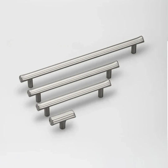 Modern Brushed Gold Cabinet Handles – Zinc Alloy Drawer Pulls