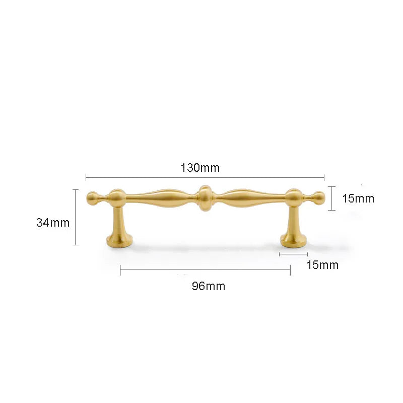 New Brass Cabinet Handles – Modern T-Bar Pulls and Knobs for Furniture