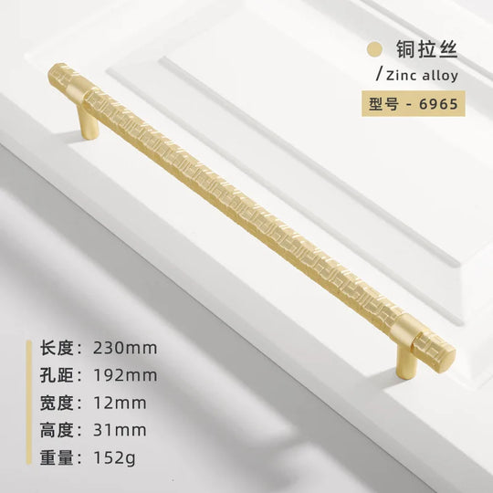 Creative T-Bar Cabinet Handles – Modern Zinc Alloy Pulls for Furniture