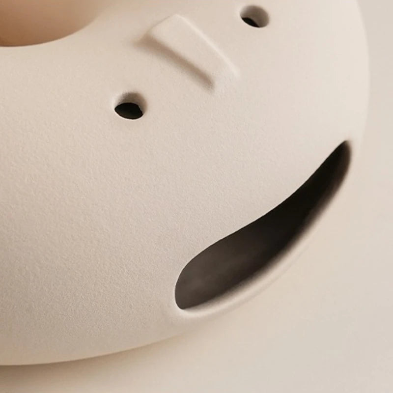 Abstract Ceramic Vase Modern Minimal Decor