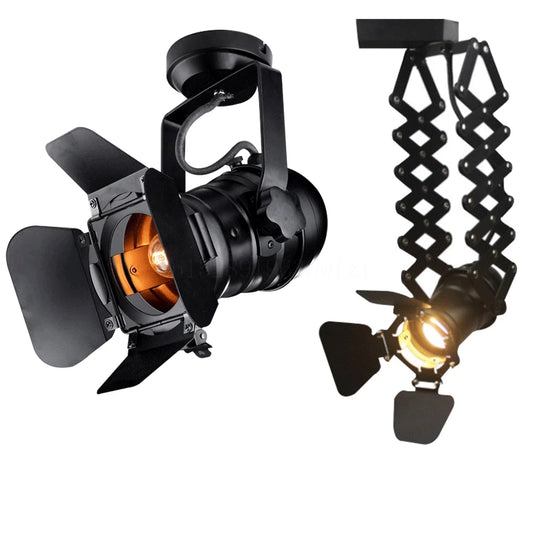 Modern LED Industrial Track Lamp for Bar, Café & Loft Interiors