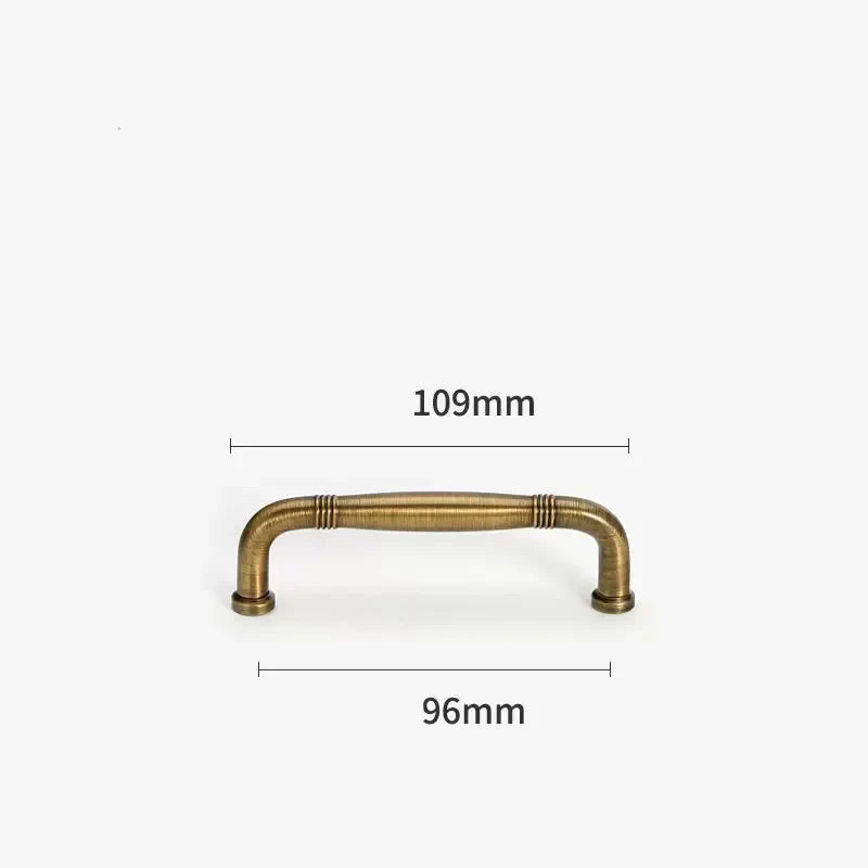 Bronze Cabinet Handles – Antique Brass Pulls for Wardrobes, Drawers, and Cupboards