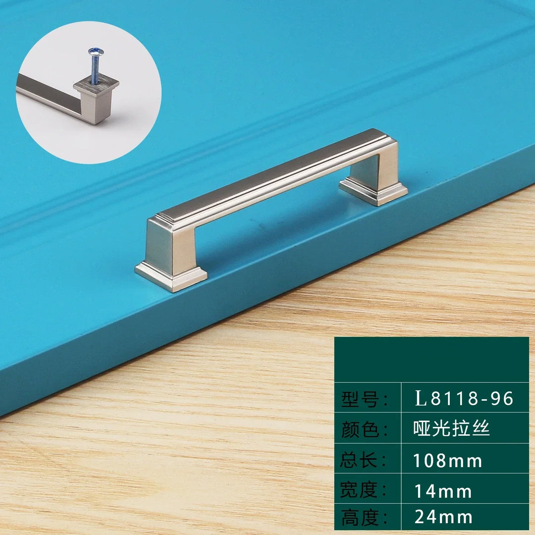 Light Luxury Bronze Cabinet Handles – Modern Drawer Pulls