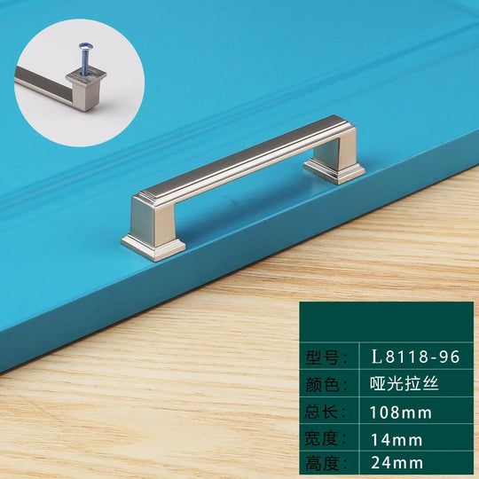 Light Luxury Bronze Cabinet Handles – Modern Drawer Pulls
