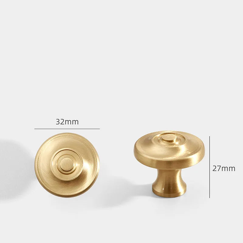 Brass Furniture Handles – French-Style Pulls and Knobs for Cabinets and Wardrobes