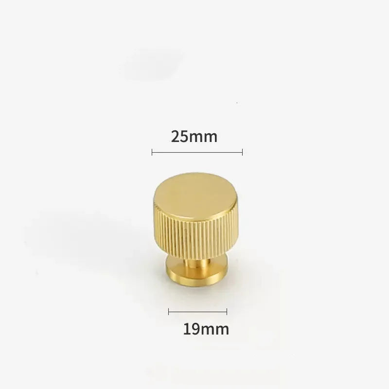 Gold Brass Cabinet Handles – Modern Bar Pulls and Knobs for Furniture