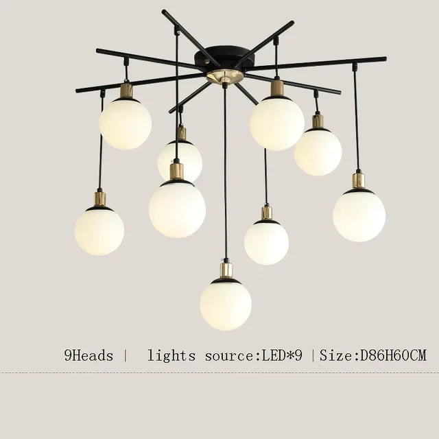 Creative Nordic LED Pendant Chandelier for Living Room