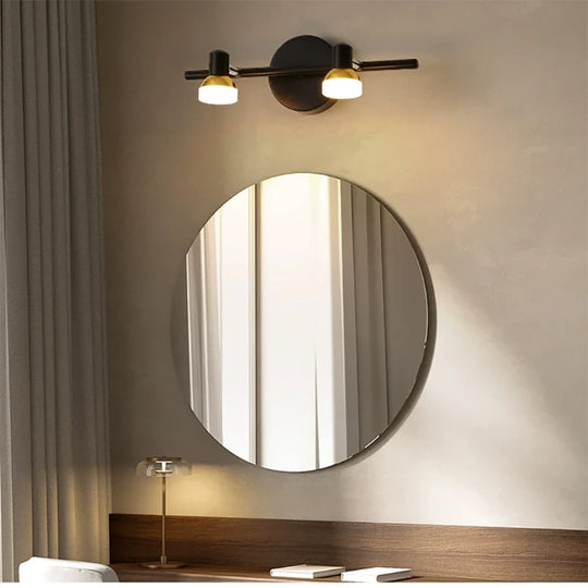 Modern LED Wall Light Multi-Head Mirror Lamp for Bathroom & Bedroom