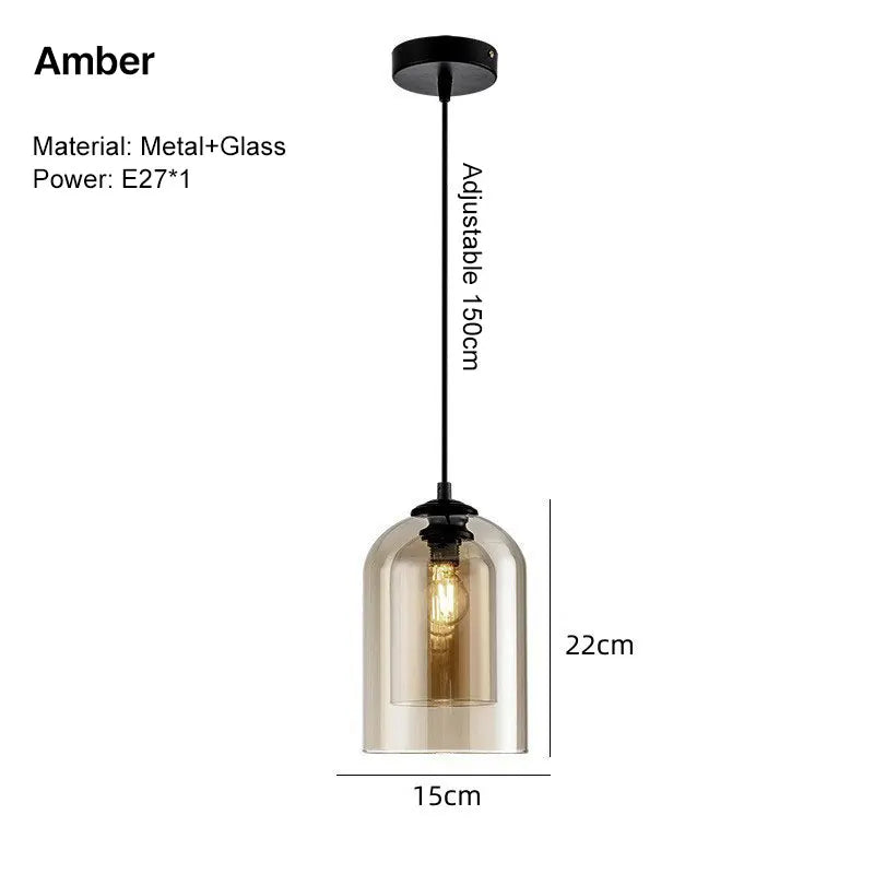 Callista – Nordic LED Pendant Light for Bar, Restaurant, Bedroom, and Foyer